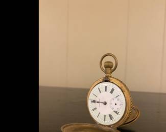 Antique pocket watch, no glass