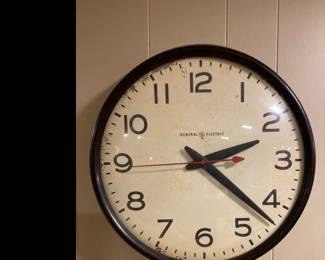 Vintage school clock 
