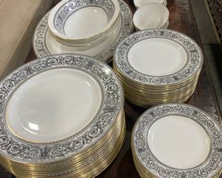 Royal Daulton "Baronet" pattern China