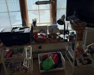 Office and craft supplies  including printer 