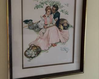 Norman Rockwell print