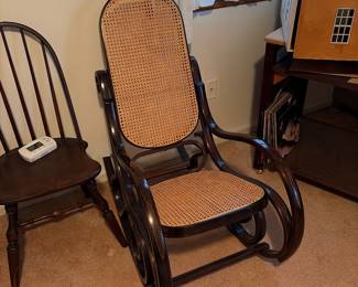 Cane rocker