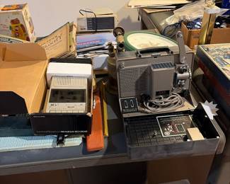 Vintage movie projector