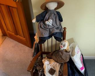 Child’s rocker dolls