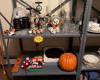 Beer steins  ceramics pumpkin 