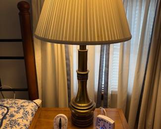 Brass lamp  x2 