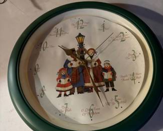 Norman Rockwell Clock