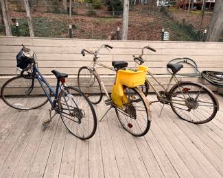 Vintage bikes