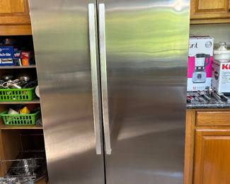 Kenmore stainless refrigerator.