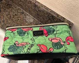 Betsy Johnson - Three piece makeup bag.