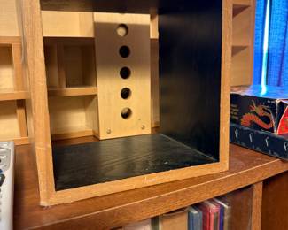 Bedroom 1 - items in second shelf unit