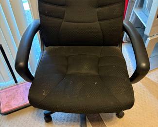 Downstairs room - office chair