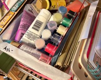 Bedroom 1 - craft supplies