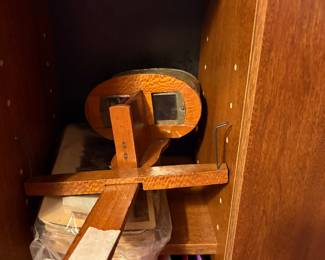 Bedroom 1 - items in second shelf unit