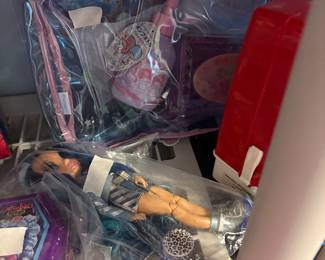 Downstairs - more dolls