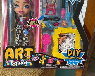 Art Squad Doll -  new in box