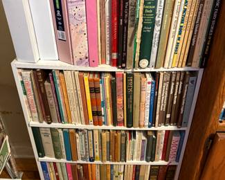 Bedroom 1 - another shelf full of books!