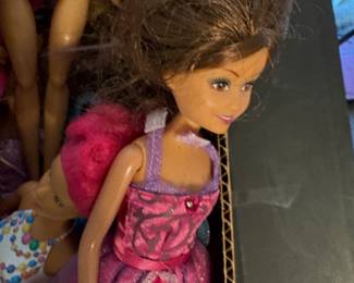 Room Downstairs - more Barbies