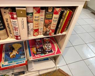 Dining room - more items & cookbooks