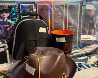 Downstairs - Hat,  toys, dolls