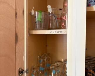 Kitchen Cabinet - Miscellaneous glasses