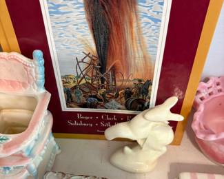 items located on shelves in Dining area - lots of smalls & collectibles