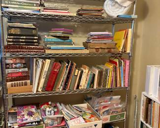 Bedroom 1 -  books & items *shelves not for sale