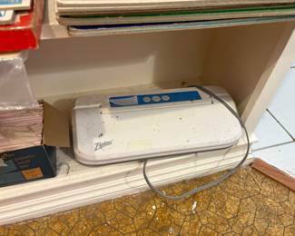 Dining Room - Ziploc machine