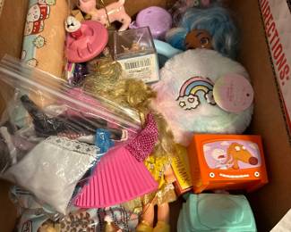 Downstairs - Dolls & miscellaneous 