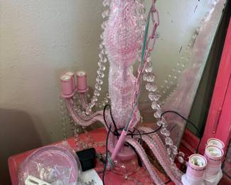 Dining Room - Dresser with light fixture