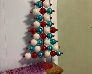Downstairs - Christmas Ball Tree