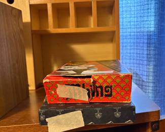 Bedroom 1 - items in second shelf unit