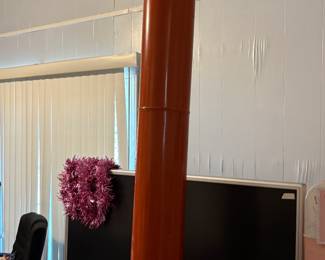 Room Downstairs - Portable fireplace - Large big screen TV behind