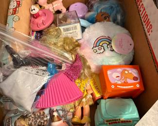 Downstairs - more toys