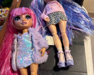 Room downstairs - more dolls