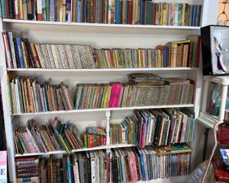 Living Room - All the  books in book case!