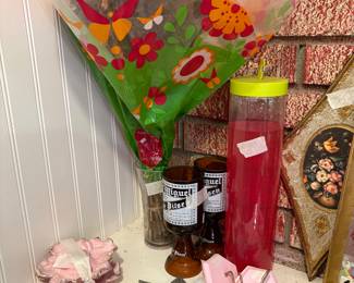 Dining Room - top shelf of bookcase
