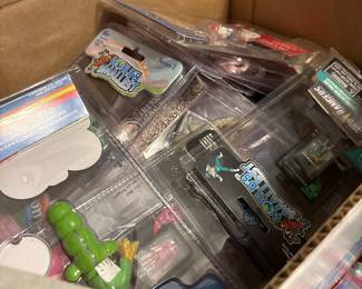 Downstairs - more toys