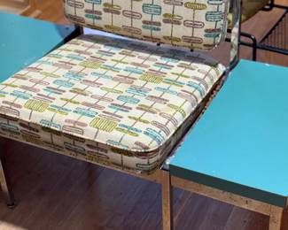 This is the remainder of the MCM sofa/chair with tables attached