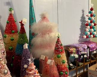 Downstairs - Decor & various trees