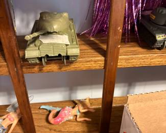 Downstairs - more toys