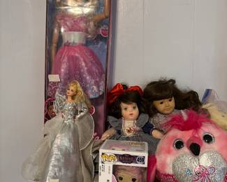 Downstairs - toys & dolls