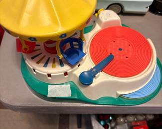 Downstairs - Carousel with record player