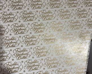 Next doll is a Franklin Heirloom Doll - new in box