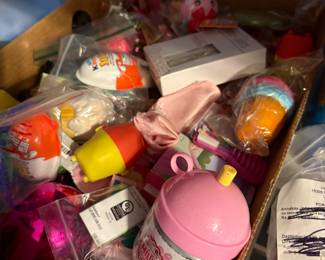 Downstairs - more toys