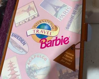 Barbie Travel doll box
