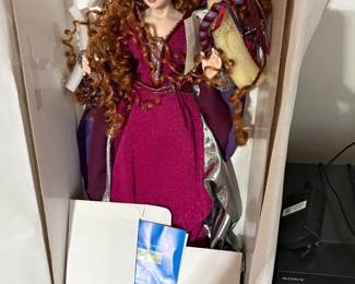 Large Doll new in box with credentials