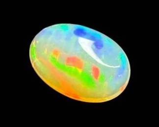 3.30 Carat Natural Welo Opal (Oval Cabochon)