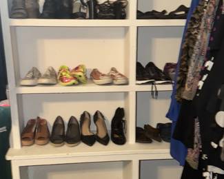 More women's shoes - sizes 7, 9-10.