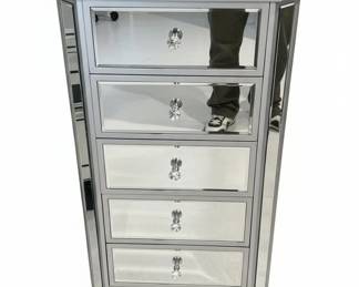 Pier Imports Hayworth Mirrored Lingerie Chest